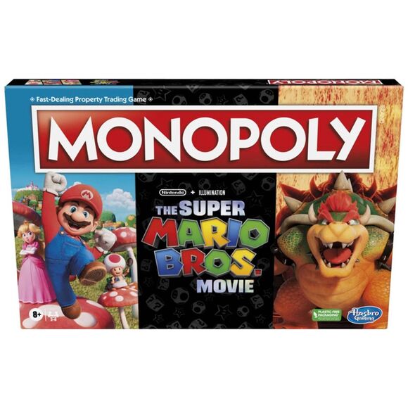 Monopoly: The Super Mario Bros. Movie Edition OLSTY - Picture 1 of 2